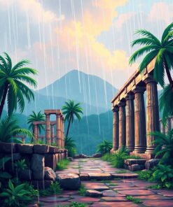 Swept Ruins Paint Numbers