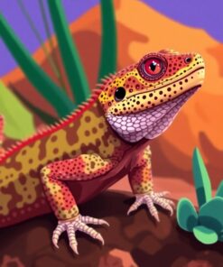 Dirt Reptile Paint Numbers