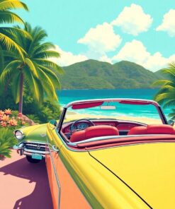 Convertible Journey Paint Numbers