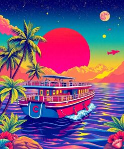 Cosmos Cruise Paint Numbers