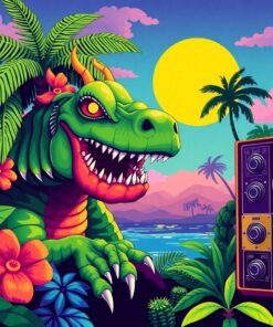 Creature Feature Paint Numbers