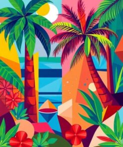 Cubist Swell Paint Numbers