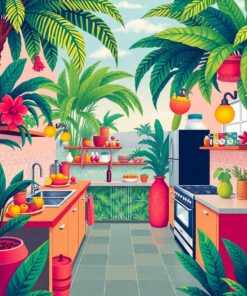 Culinary Oasis Paint Numbers