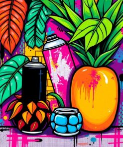 Spray Art Paint Numbers