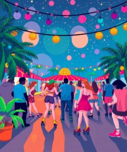 Disco Nights Paint Numbers