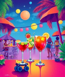 Rink Cocktails Paint Numbers