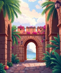 Stone Arches Paint Numbers