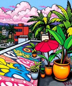 Graffiti Art Paint Numbers