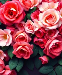 Petal Cascade Paint Numbers