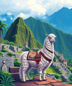 Guardian Llama Paint Numbers
