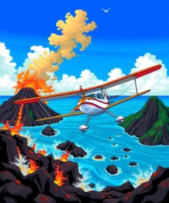 Lava Run Paint Numbers