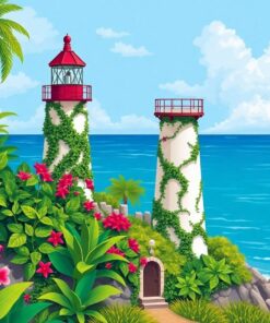 Tower Vines Paint Numbers