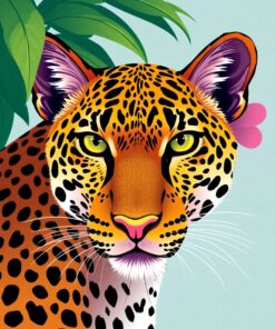 Leopard Case Paint Numbers