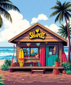 Dusty Shed Paint Numbers