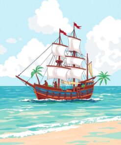 Ship Discovery Paint Numbers