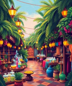 Shisha Bazaar Paint Numbers