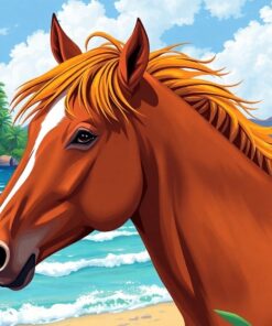 Wild Horse Paint Numbers