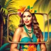 Tropical Soap Opera Star Paint By Numbers