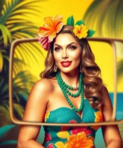 Tropical Soap Opera Star Paint By Numbers