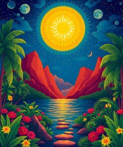 Solstice Illumination Paint Numbers