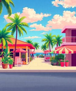 Beach Americana Paint Numbers