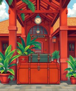 Leather Trunks Paint Numbers