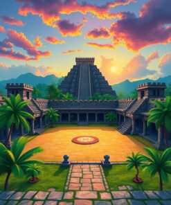 Ballcourt Dawn Paint Numbers