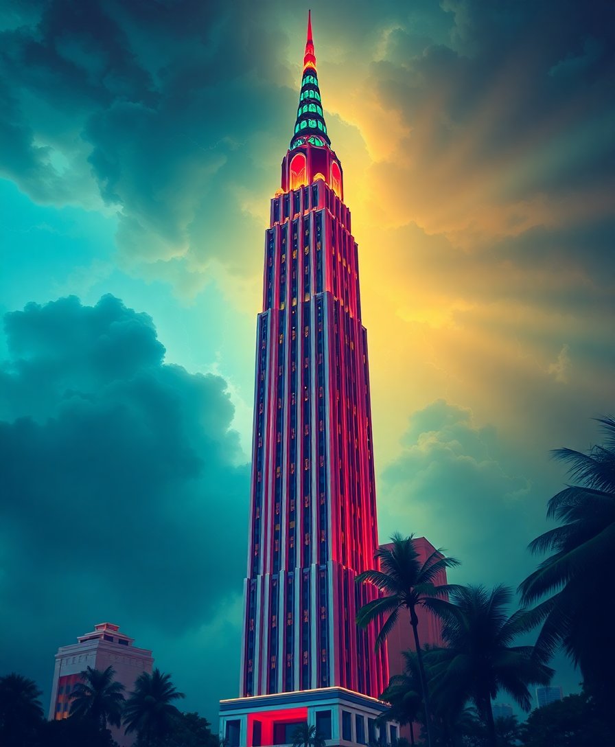 Deco Tower Paint Numbers Deco Tower Paint Numbers