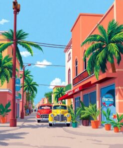 Corner Vinyl Paint Numbers