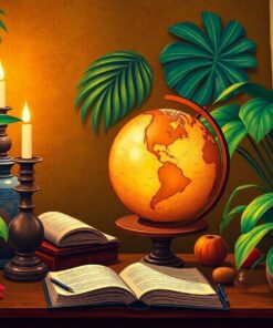 Antique Sphere Paint Numbers