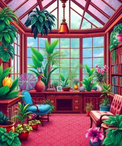 Room Terrarium Paint Numbers