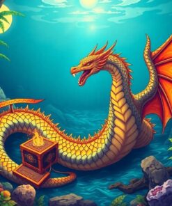 Treasure Wyrm Paint Numbers