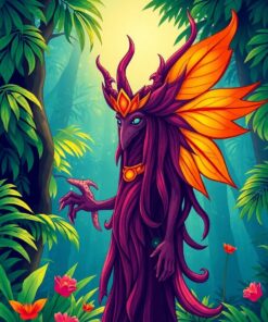 Forest Spirit Paint Numbers