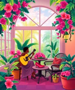 Sunroom Serenade Paint Numbers