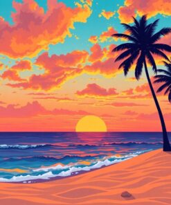 Cinema Sands Paint Numbers