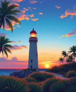 Lens Glow Paint Numbers