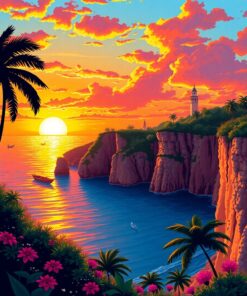 Over Spires Paint Numbers