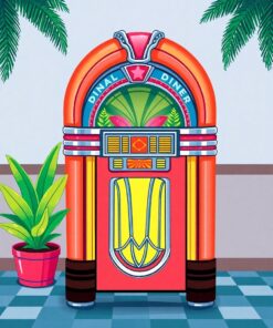 Rock Diner Paint Numbers