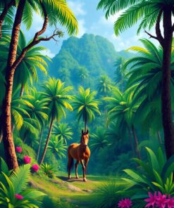 Tarpan Forest Paint Numbers