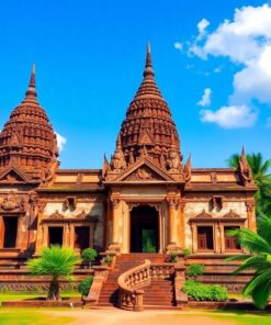 Temple Ruins Paint Numbers