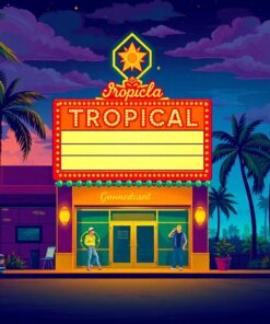 Marquee Glow Paint Numbers