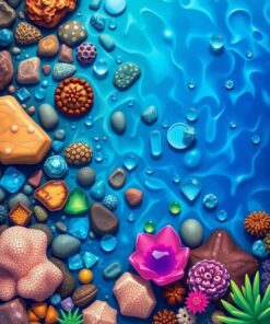 Pool Gems Paint Numbers