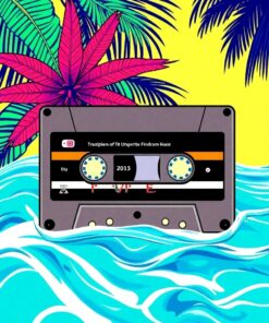 Unspooled Cassette Paint Numbers