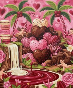 Tropical Truffle Oasis Paint By Numbers