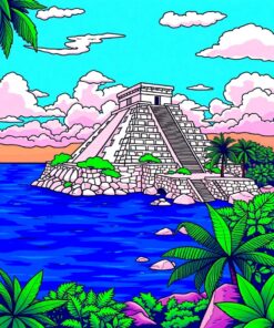 Ocean Horizon Paint Numbers