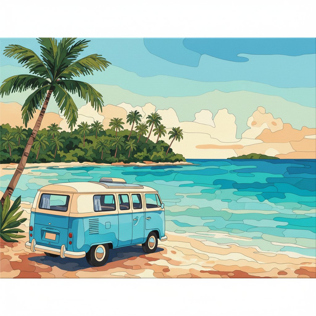 tropical-turquoise-bay-camper-paint-by-numbers-kit