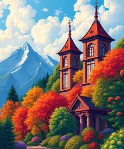 Herd Grazing Paint Numbers