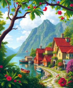 Summer Haven Paint Numbers