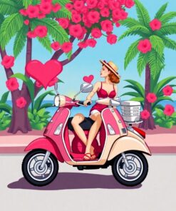 Vespa Ride Paint Numbers