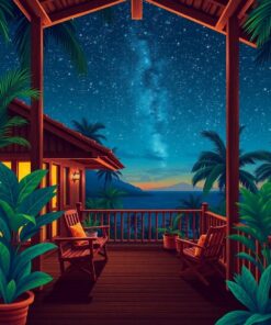 Veranda Stargazing Paint Numbers